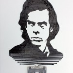 Tape art - Nick Cave